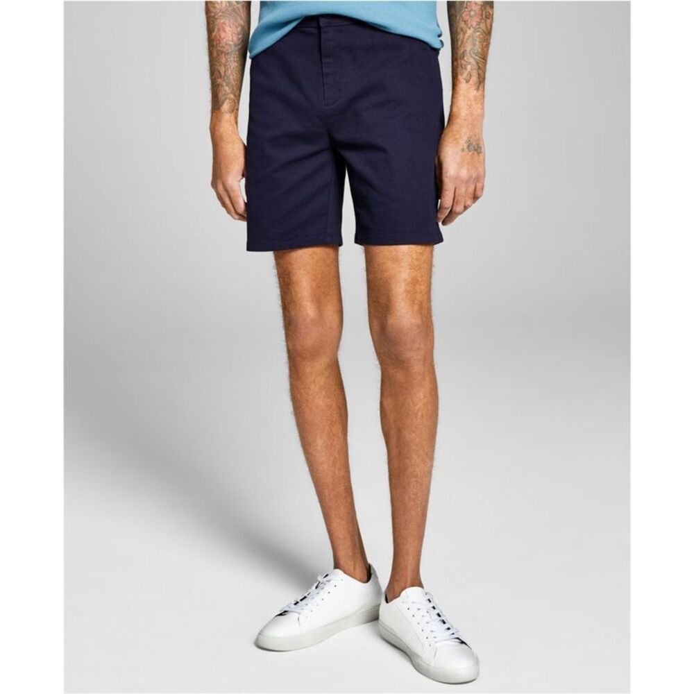 And Now This Mens Khaki Casual Chino Shorts, NWT